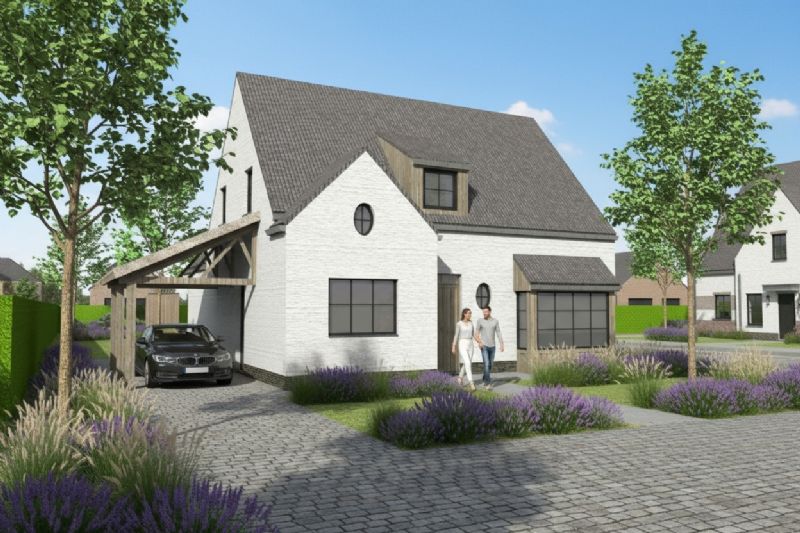Nieuw te bouwen alleenstaande woning te Bovekerke.